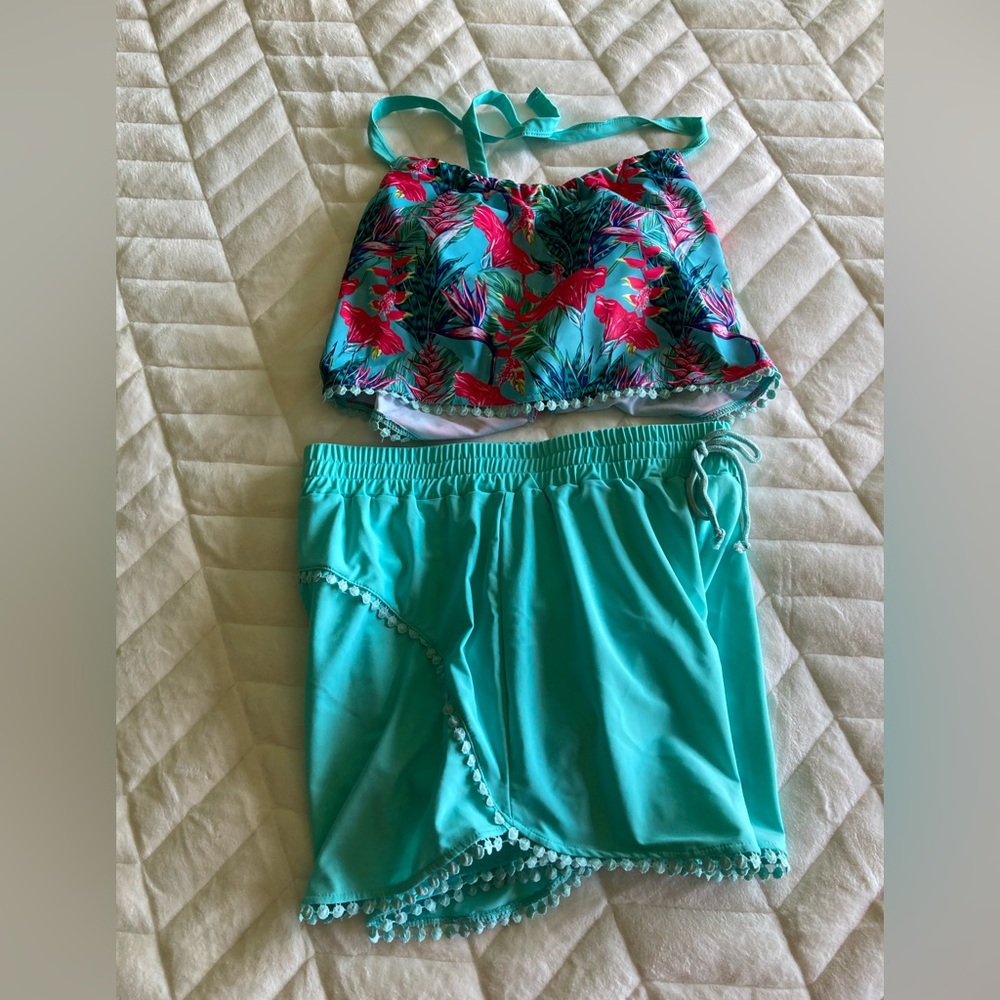 Tassel High Waisted Swimsuit